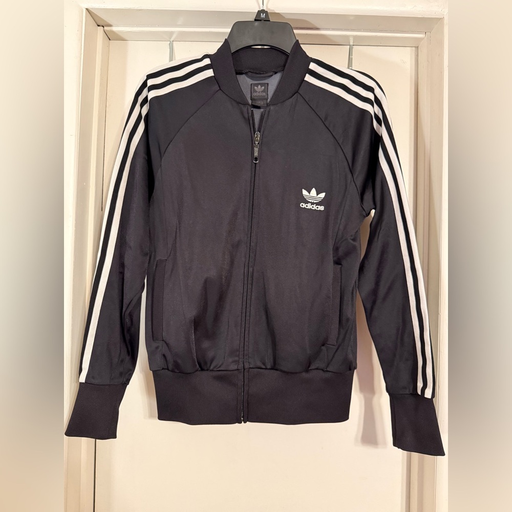 Adidas originals jacket in black size medium